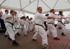 “On the 4th of February, Karate Syd of the Swedish I.K.O. Matsushima branch conducted a public demonstration in downtown Lund to display the power of Sosai Oyama’s karate.
