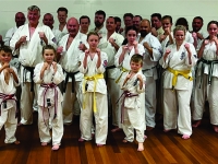 Karate training was held in Australia