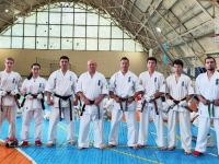 The Kazakhsta  Federation of Kyokushinkai Karate-do IKO MATSUSHIMA held Dan and Kyu test in Kazakhstan