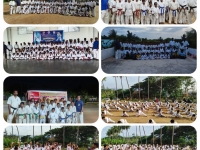 Dan and Kyu test was held in Tamil Nadu India