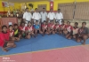 インド支部でカバディ選手とトレーニングが行われました。