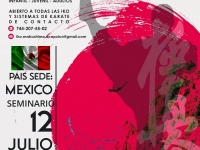 第3回メキシコ大会が、7月13日にアカプルコで開催予定です。