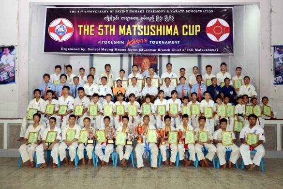 第５回松島カップがミャンマー支部で開催されました。